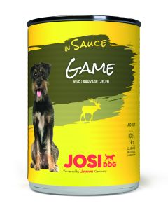 JosiDog Game in Sauce 415 g